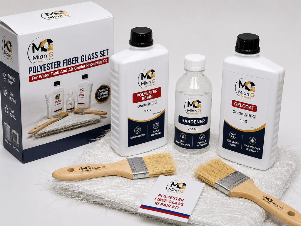 Polyster Fiber glass set For Water tank And Air Cooler Repairing Kit