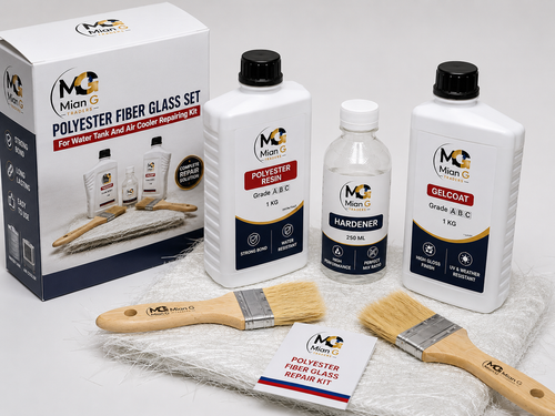 Polyster Fiber glass set For Water tank And Air Cooler Repairing Kit